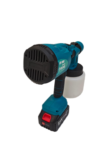 Pistolet pulvérisateur à batterie lithium 21V Capacité 800-900ml Trois modes de pulvérisation atomisés Conception portable sans fil 2 buses en cuivre avec entonnoir - Product Image 5
