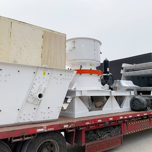 Fábrica de China, máquina trituradora de piedra, trituradora de cono hidráulica de un solo cilindro blanco para minería, Motor de núcleo, cojinete de motor, PLC - Product Image 2