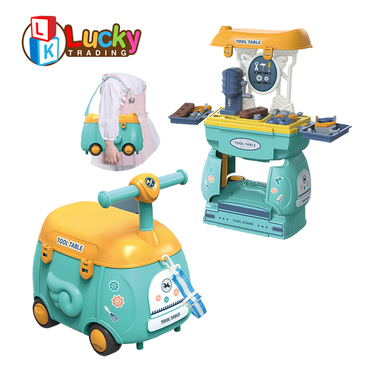 Игрушки на удачу 2 в 1, сборка, хранение, игра, пластиковые игрушки, игрушки для детей