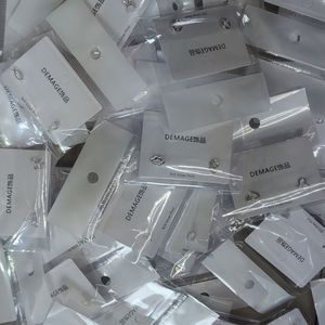 2026 HOTSALE fashion 925 silver plated stu earrings 50 pairs of jewelry earring as low as $0.15 on average individual package - Product Image 4