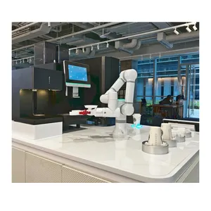 Novo varejo 3kg braço cobot 6 eixos robô café robôs colaborativos robôs articulados para embalagem de entrega de alimentos