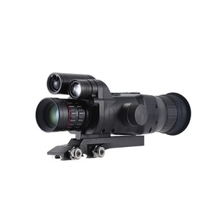 Monoculaire thermique IR avec zoom numérique 6x, portée IR de 400 m, vidéo 1080p, capteur CMOS, transmission sans fil WiFi, observation de la faune en extérieur - Product Image 4