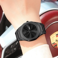 Jam Tangan Wanita Poedagar Quartz Dial Arab Bentuk Oktagon |   Jam Tangan Anti Air dengan Tali Baja Tahan Karat untuk Penggunaan Sehari-hari & Formal