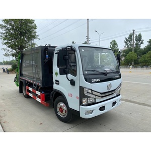 Camion à ordures à haute compression entièrement scellé avec compacteur de déchets et réservoir de drainage des eaux usées - Product Image 2