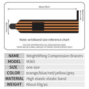 Компрессионный бандаж для запястья – спортивный ремень, унисекс, для фитнеса, гибкая поддержка и регулируемый размер для спортсменов - Product Image 2