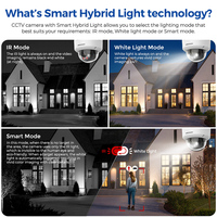 Kit Kamera IP Hikvision 4/8MP Acusense Dual Light 4ch 8ch 16ch 32ch dengan Pengenalan Wajah, PoE, NVR, Sistem Kamera Jaringan Berkabel