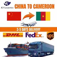 Agent d'expédition express rapide vers le Cameroun, service logistique, transitaire Chine vers Douala, service aérien express DDP porte-à-porte
