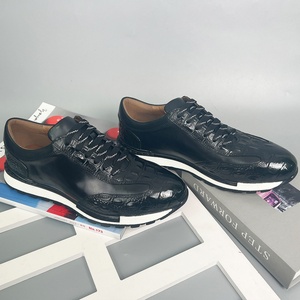 Zapatos de Negocios de Cuero de Grano Completo Premium para Hombre, Estilo Británico, Textura Suave, Punta Redonda, Cierre con Cordones, Masaje Ligero para Todos - Product Image 5