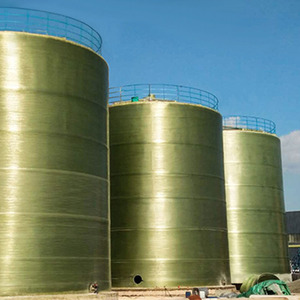 Maquinaria de tratamiento de agua industrial Planta grande Equipo de almacenamiento de tanque de presión de fibra de vidrio Bobinados horizontales Almacenamiento de agua - Product Image 5