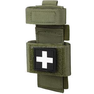 Porte-pochette tactique pour garrot, pochette médicale de cisaillement Molle Trauma Molle PALS boucle de ceinture EMT outils pochette EDC porte-équipement tactique - Product Image 5