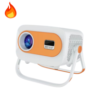Mini projecteur Ultra HD 4K JY325 LCD avec écran miroir, Android 13, 2+16G, BT WIFI, projecteur vidéo portable pour cinéma maison et jeux