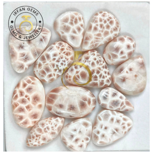 Thomsonita Rosa 100% Natural de Alta Calidad, Cabujón, Precio al por Mayor, Lote de Piedras Pulidas a Mano para Joyería - Product Image 2
