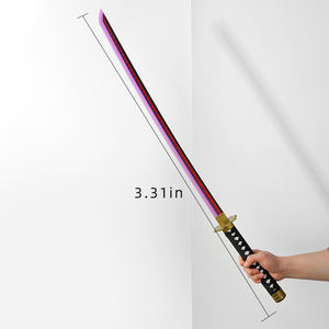 Vente en gros <span class=keywords><strong>Roronoa</strong></span> <span class=keywords><strong>Zoro</strong></span> One Piece Cool longue épée modèle <span class=keywords><strong>Katana</strong></span> enfants Ninja jouet épée - Product Image 1