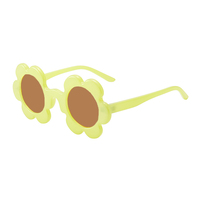 Lunettes de soleil pour enfants, monture solaire mignonne, motif floral, pour bébés