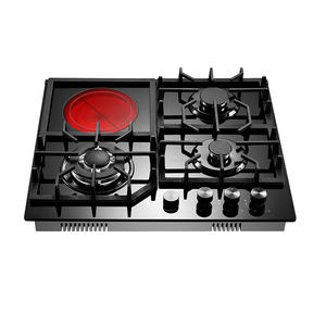 Table de cuisson à <span class=keywords><strong>induction</strong></span> de haute qualité avec commande tactile coulissante, 4 brûleurs, <span class=keywords><strong>plaque</strong></span> à <span class=keywords><strong>induction</strong></span> intégrée - Product Image 4