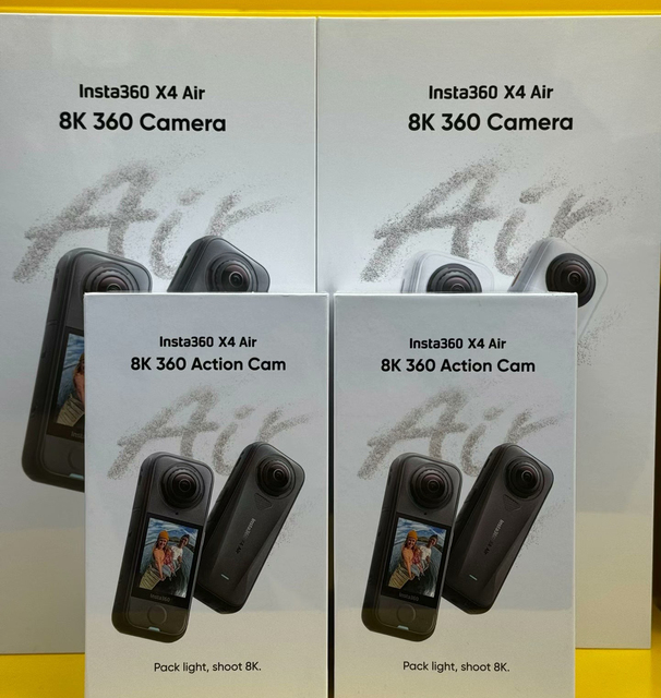 Original for Insta360 X4 Air Bundle Loud and Clear With a Multi-layer Steel Mesh Built-in Wind Guard Refreshed Audio Algorithms