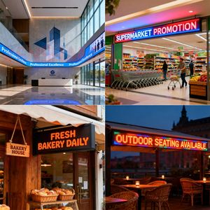 Panel <span class=keywords><strong>de</strong></span> Matriz LED RGB Programable Direccionable a Todo Color con Paso <span class=keywords><strong>de</strong></span> 2.5mm, para Uso en Interiores y Exteriores, para Tiendas Minoristas y Bancos - Product Image 3