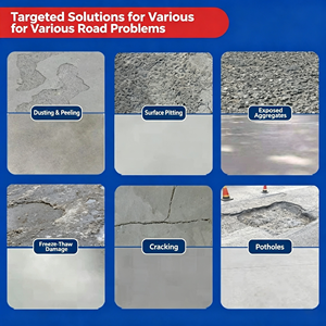 Material de Reparación de Pavimento de Concreto de Fraguado Rápido, Mortero de Reparación de Cemento de Alta Resistencia <span class=keywords><strong>para</strong></span> Reparación de Grietas, Baches y Desprendimientos en Carreteras y Entradas de Vehículos - Product Image 2