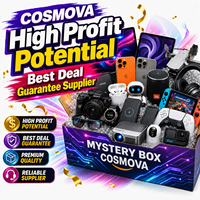COSMOVA Caja Misteriosa de Electrónicos Avanzados, Regalo Sorpresa, 1-5 Piezas Aleatorias: Teléfono, Laptop, Auriculares, Masajeador, Juego de Aventuras