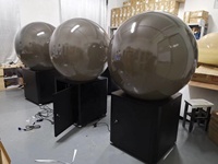 Objectif fisheye 180 degrés pour projecteur EX-16K, projection en dôme HD pour écran sphérique