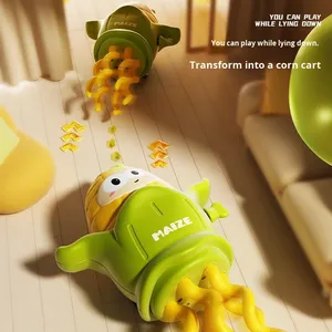 Hot Sell Colorful Clown Dancing Octopus Toy Lie Down Slide Standing Dance on Chain Children's Wind-Up Toys - Product Image 2