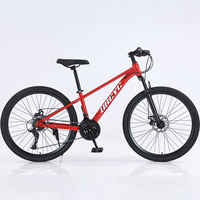 Bicyclette de montagne simple en aluminium de 26 pouces à la mode pour hommes et femmes