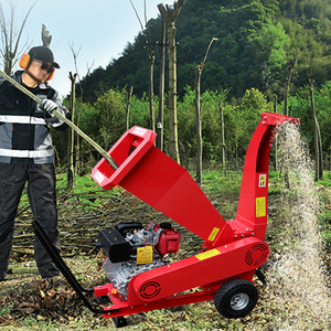 Kesen 15HP <b>Gasoline</b> Powered Movable Wood Chipper Drum Chipping Forestry Home Use Tree & Garden Shredder High Power Tree Crusher - Product Image 3