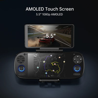 RETROID DUAL Expansion Écran Divisé OLED 5,5 pouces 1080p Tactile HD Écran Pliable Wi-Fi AMD Ryzen Batterie 1000-2000 mAh Jeu