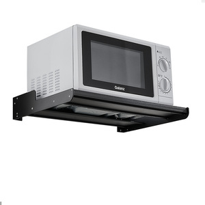 Space Aluminum <b>Microwave</b> Oven Rack <b>Wall</b> Mounted Kitchen Storage <b>Bracket</b> Rectangle Eco-Friendly - Product Image 5