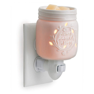 Ceramic <strong>Fragrance</strong> <strong>Oil</strong> <strong>Burner</strong> Mason Jar Illumination <strong>Fragrance</strong> Warmer - Product Image 2