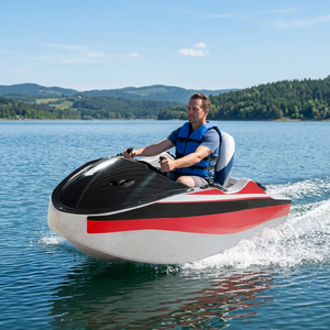 Bateau à moteur électrique à coque EPP personnalisé, livraison rapide, moteur in-bord, haute vitesse, silencieux, monoplace, bateau de tourisme à jet - Product Image 2