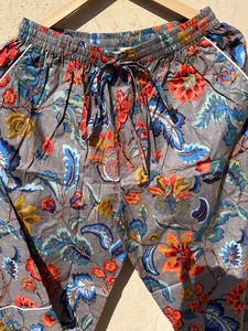 Conjunto de Pijama de Algodón Hecho a Mano, Traje de Dormir para Mujer, Conjunto de Pijama con Estampado Floral, Ropa de Estar por Casa Corta y Cómoda, Conjuntos de Pijama, Regalo de Navidad - Product Image 4