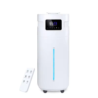 Humidificateurs d'air ultrasoniques à brume fraîche intelligents Tuya de grande capacité de 20 litres, électriques, à poser au sol, pour la maison
