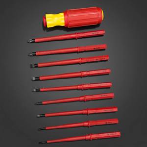 Juego de Destornilladores de Precisión de 9 Piezas, Puntas Phillips Aisladas, Magnéticas, de Acero al Cromo Vanadio, Kit de Herramientas de Reparación - Product Image 5