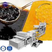 Machine automatique de production de billes de jus éclatantes (Popping Boba) en acier inoxydable 304, avec PLC haute performance, pour fabricants avancés
