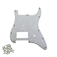 Plaque de protection de pièces de guitare électrique à double trou de ramassage pour guitare ST