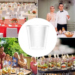 Gobelets en plastique réutilisables en vrac à haute rentabilité 30ml verres à liqueur jetables PS pour la dégustation - Product Image 6