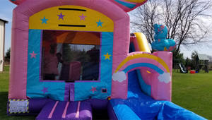 <span class=keywords><strong>2025</strong></span> מכירה העליון ורוד unicorn מתנפחים סדרן JFBC-2377 מסחרי sunicers combo טיפוס מהיר הנחה - Product Image 4