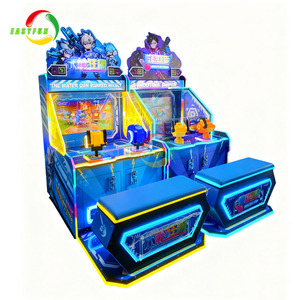 Nueva llegada Jugadores dobles Canje de boletos Operado por monedas Crazy Kids Indoor Ball Shooting Game Machine - Product Image 5