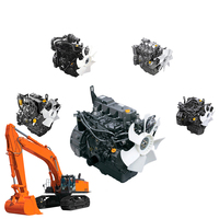 Nouveaux moteurs de machines refroidis par eau à démarrage manuel 4tnv98 3tnv88 4tnv94 4tnv88 4tne98 Ensemble moteur complet pour excavatrice