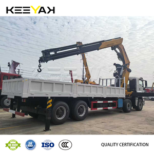 شاحنة رافعة 28 طن مزودة برافعة ذراع مفصلية من 8 أقسام من إيسوزو، رافعة شاحنة متنقلة، معدات آلات هندسية - Product Image 5