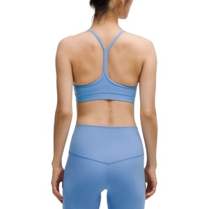 Soutien-gorge de sport léger pour femme, nouveau style, personnalisable, en coton uni, respirant, réversible, grandes tailles, toucher doux, à prix réduit - Product Image 2