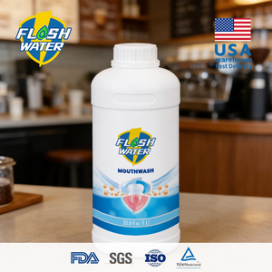น้ำยาบ้วนปากแบบพกพา แอนตี้แบคทีเรีย ฟลัช วอเตอร์ สำหรับการดูแลช่องปากอย่างอ่อนโยนและลมหายใจสดชื่นยาวนาน - Product Image 1
