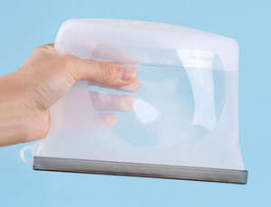 Bolsas Herméticas Transparentes de Silicona, Gruesas y Autosellables, Contenedores de Almacenamiento para Cocina y Bebés - Product Image 3