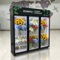 Réfrigérateur commercial à air refroidi pour l'affichage floral, spécialisé pour les fleuristes, refroidisseur floral viral pour la conservation de la fraîcheur