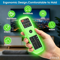 Nueva Funda de Silicona Resistente para Control Remoto de TV Box Super Box RC-200 S4/S5PRO, Cubierta de Silicona Suave