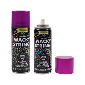 Spray <span class=keywords><strong>de</strong></span> Ficelle Colorée Non Inflammable et Attrayante pour Fêtes, Ficelle Amusante pour Anniversaires et Cérémonies <span class=keywords><strong>de</strong></span> Remise des Diplômes - Product Image 3