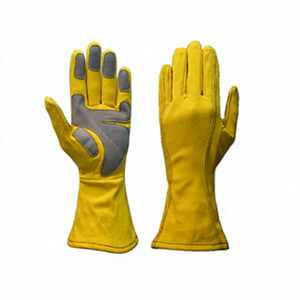Gants de karting professionnels avec revêtement antidérapant en PU, design unisexe blanc et noir, pour le motocross et la conduite en extérieur - Product Image 4