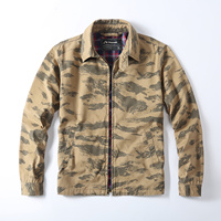 Toile enduite de décoration de bouton d'impression de bouffée de veste bleu marine véritable élégante pour des tenues décontractées d'hiver taille XS ODM