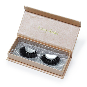 Cajas Personalizadas para Extensiones de Pestañas, Caja Magnética Rectangular con Brillantina para Pestañas - Product Image 4